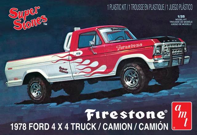 amt-ford-pickup-1978-firestone-super-stones-maquette-1-25 image 1