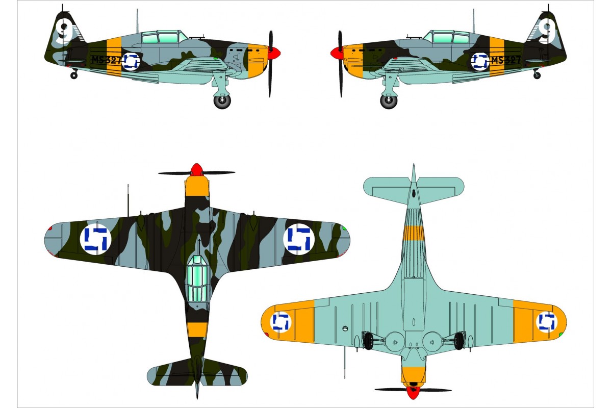 dora-wings-morane-ms-406-finnish-aces-1-48-kit-chasseur image 6