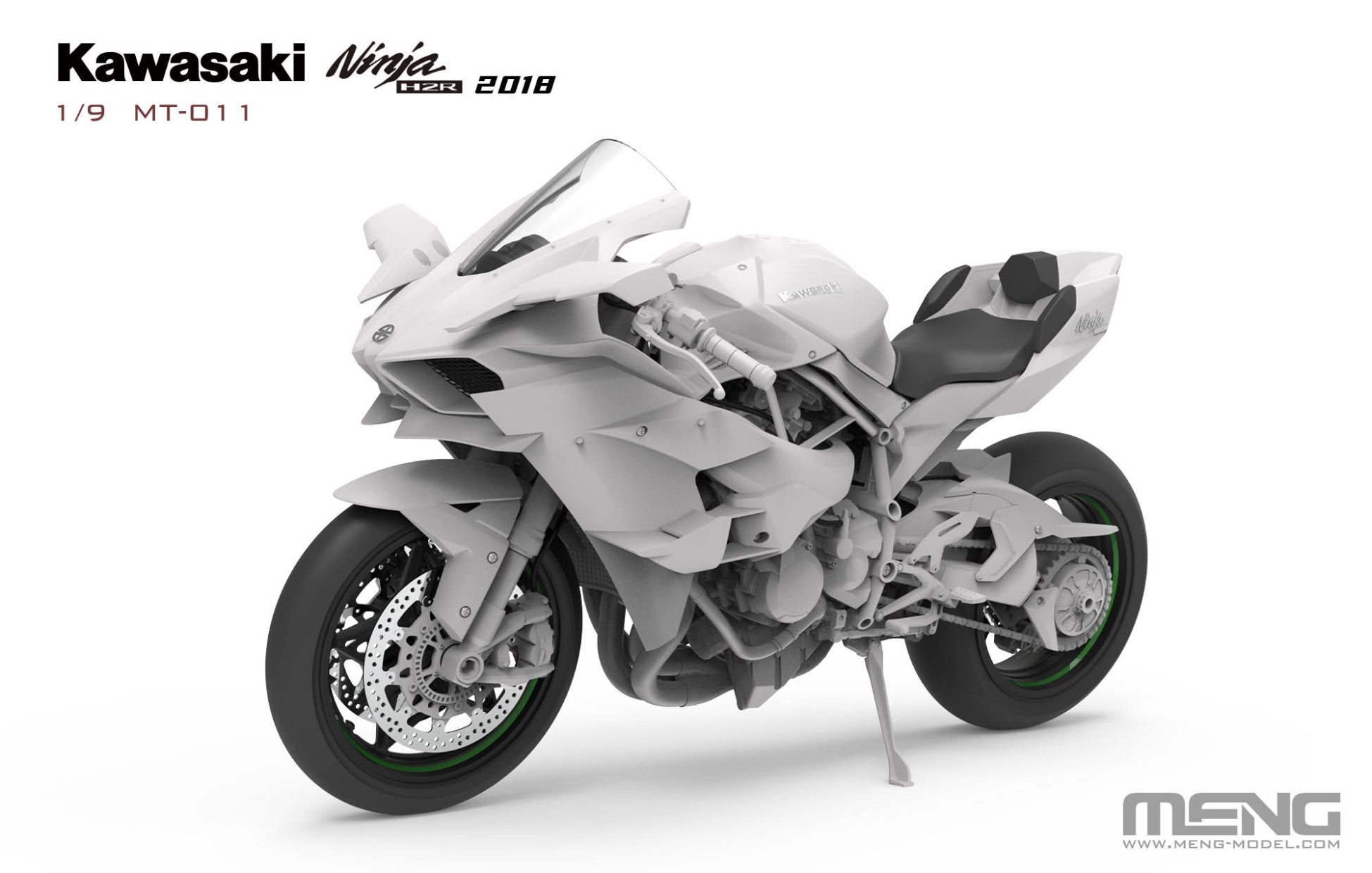 meng-mt011-kawasaki-ninja-h2r-2018-maquette-moto-1-9 image 3