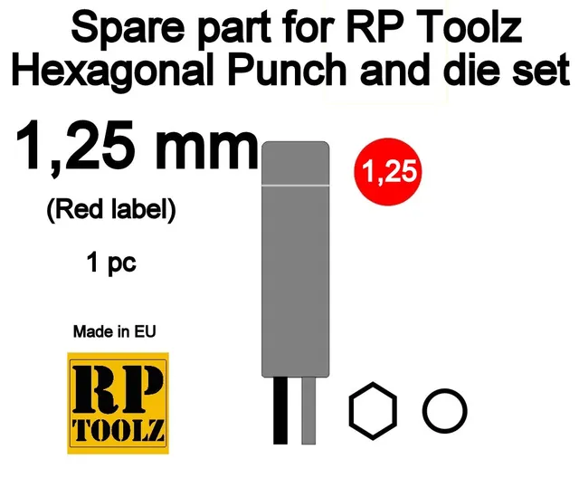 rp-toolz-rp-hpd-sp125-emporte-pi-ce-hexagonal-rechange-1-25-mm image 1
