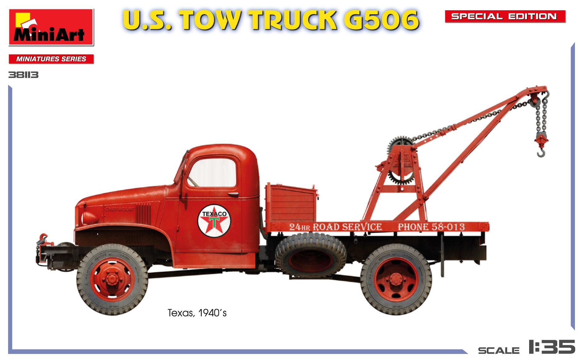 miniart-38113-g506-maquette-camion-d-panneuse-us-1-35-ww2 image 2