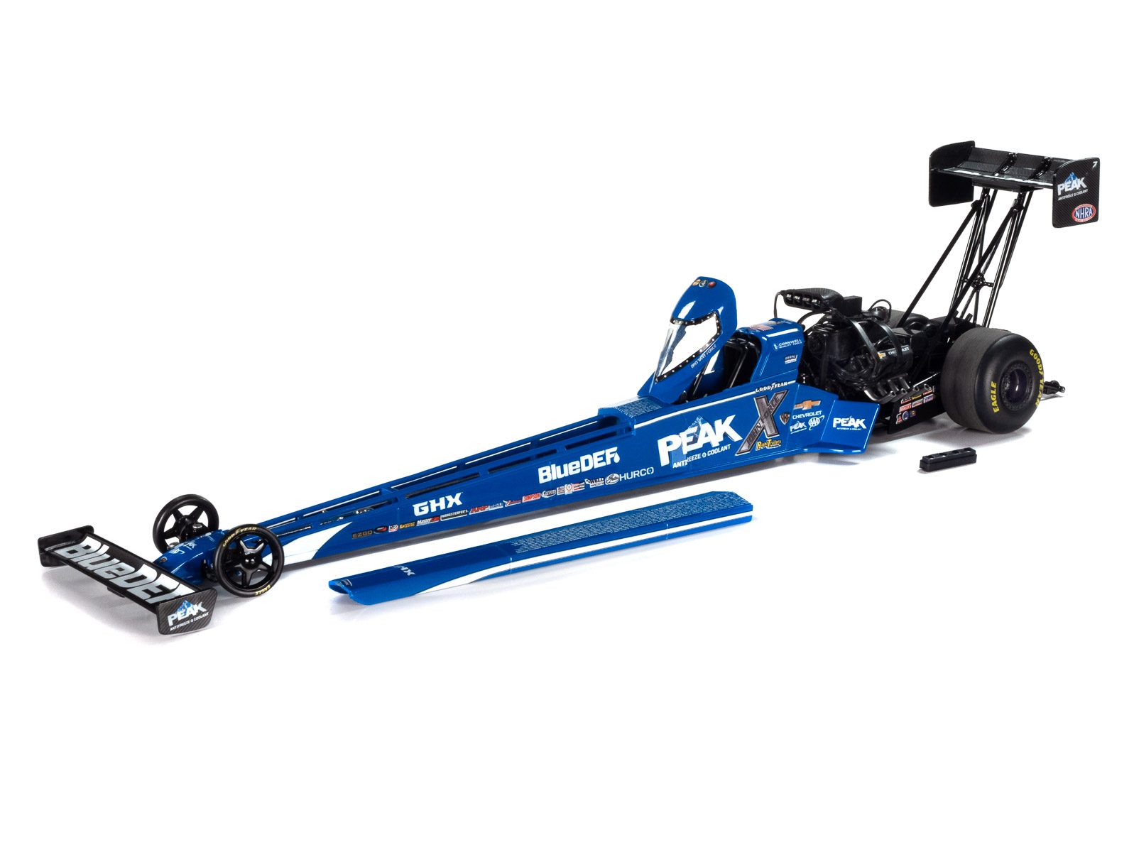 auto-world-brittany-force-peak-dragster-miniature-1-24-2024 image 2