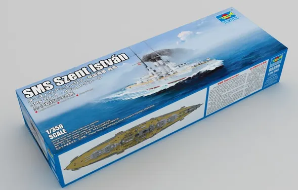 trumpeter-05365-sms-szent-istvan-maquette-bateau-1-350 image 1