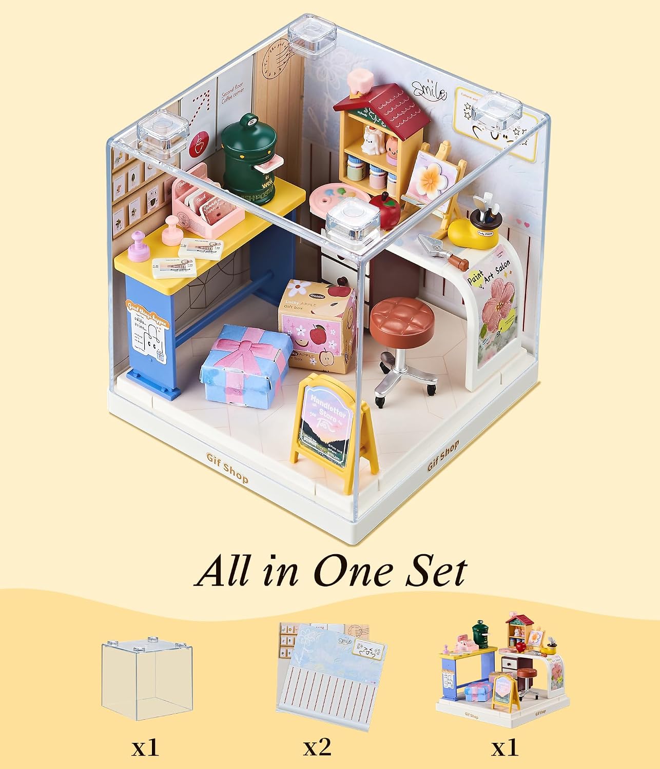 fairy-care-fc-dbs8037-dreamy-bay-scene-maison-miniature image 6