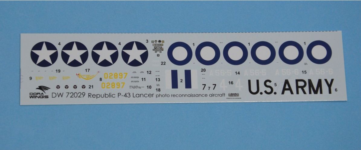 dora-wings-1-72-republic-p-43-lancer-maquette-avion-reco image 3