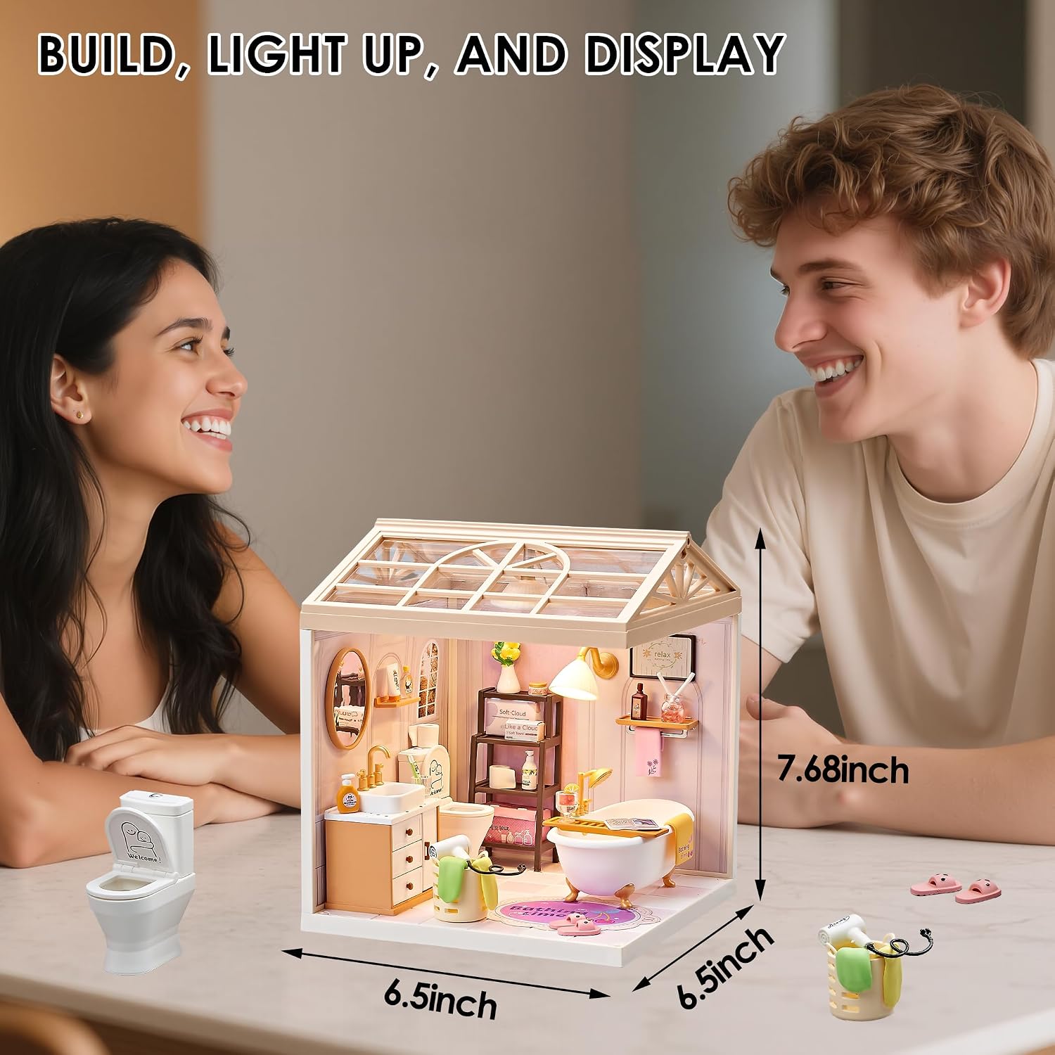 fairy-care-fc-dbs8009-maison-miniature-salle-de-bain-led image 3