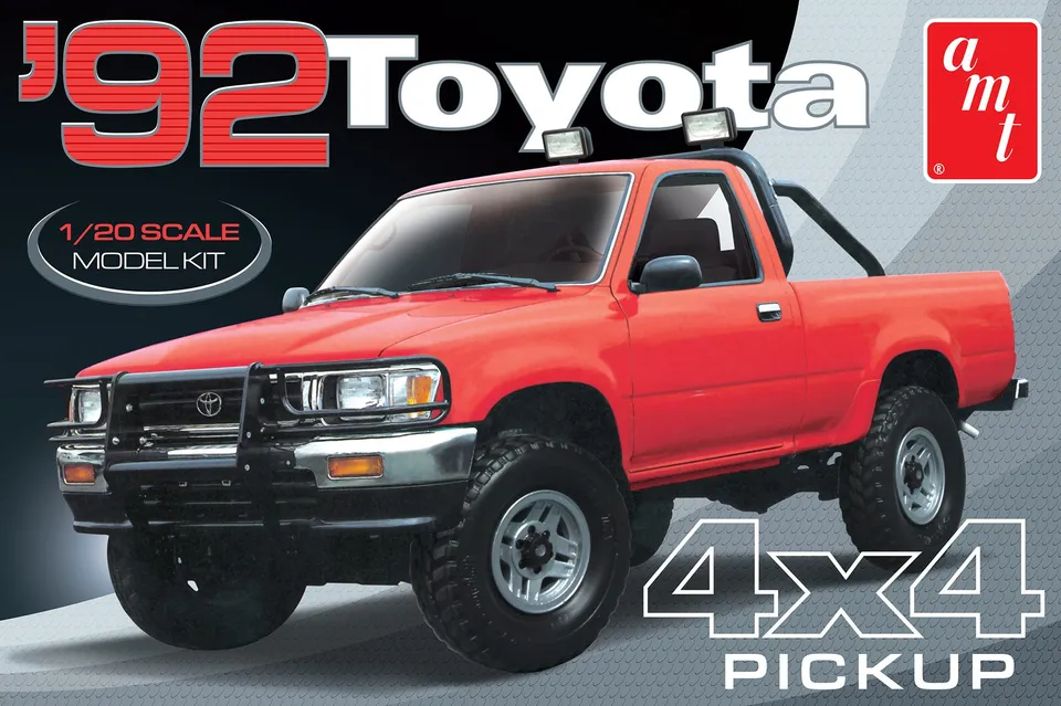amt-toyota-pickup-4x4-1992-maquette-pick-up-1-20-126-pi-ces image 1