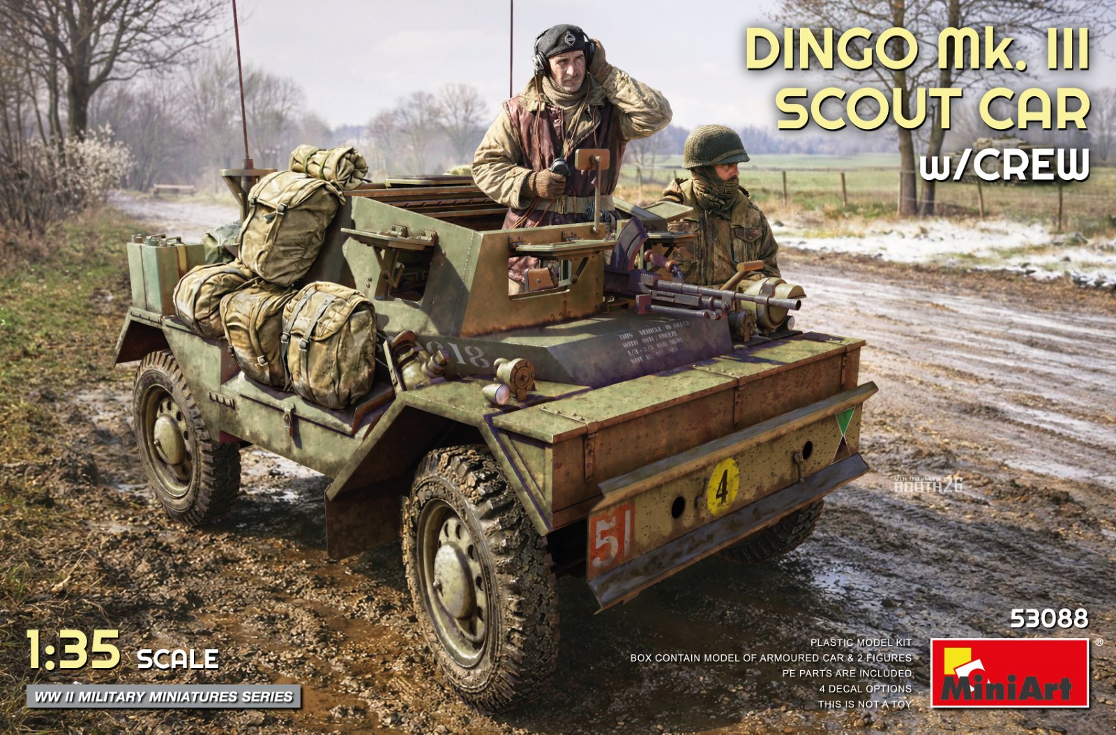 miniart-53088-dingo-mk-iii-scout-car-1-35-avec-quipage image 1