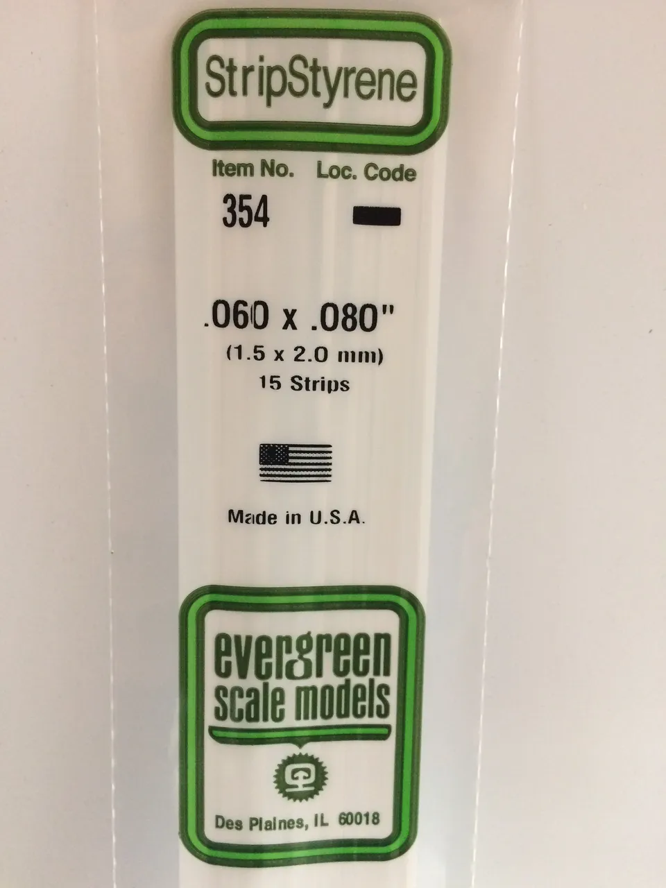 evergreen-strips-354-baguette-polystyr-ne-blanche-1-5x2mm-15-pcs image 1