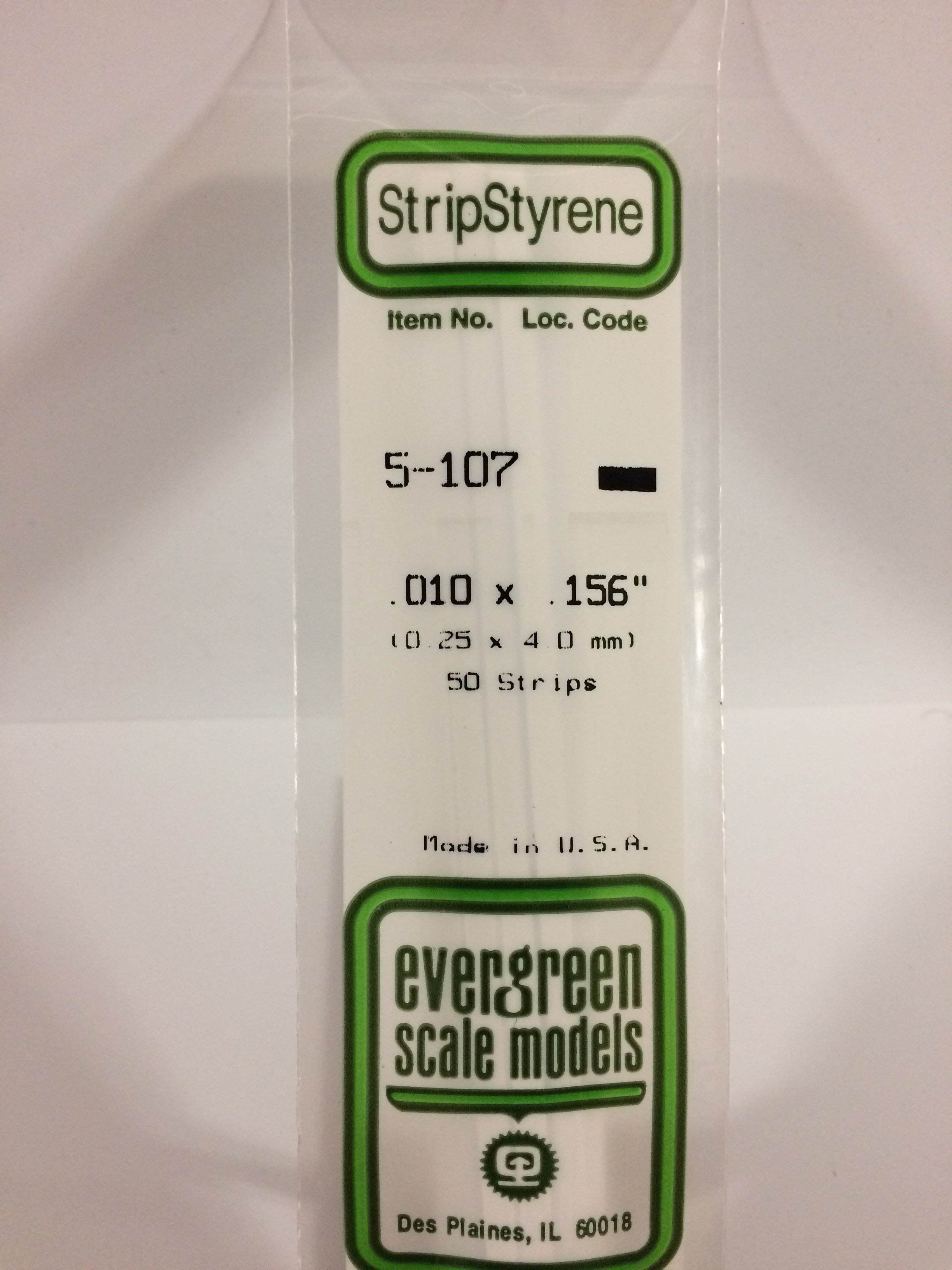 evergreen-strips-107-baguette-blanche-0-25x4-mm-10-pi-ces image 2