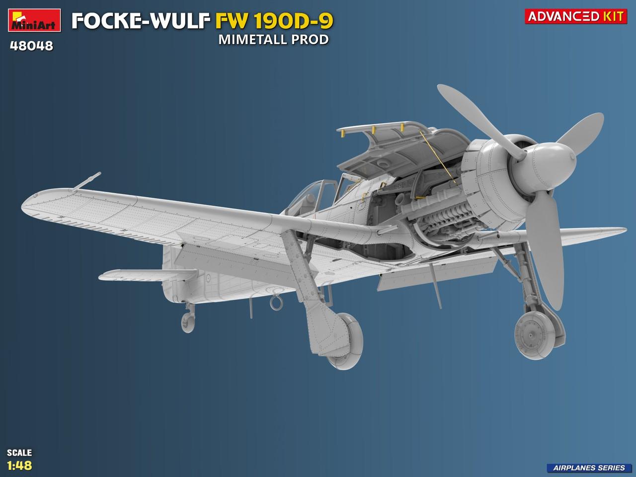miniart-48048-maquette-avion-fw-190d-9-mimetall-1-48 image 2