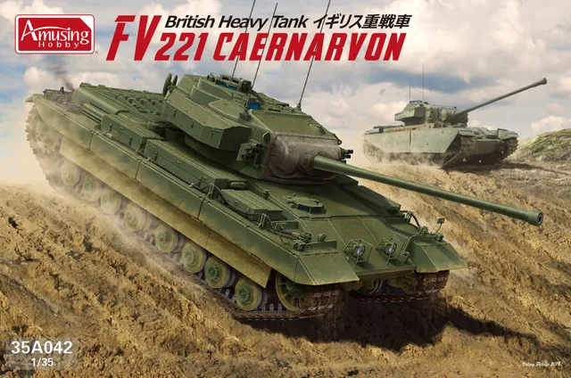 amusing-hobby-35a042-fv221-caernarvon-maquette-char-1-35 image 1