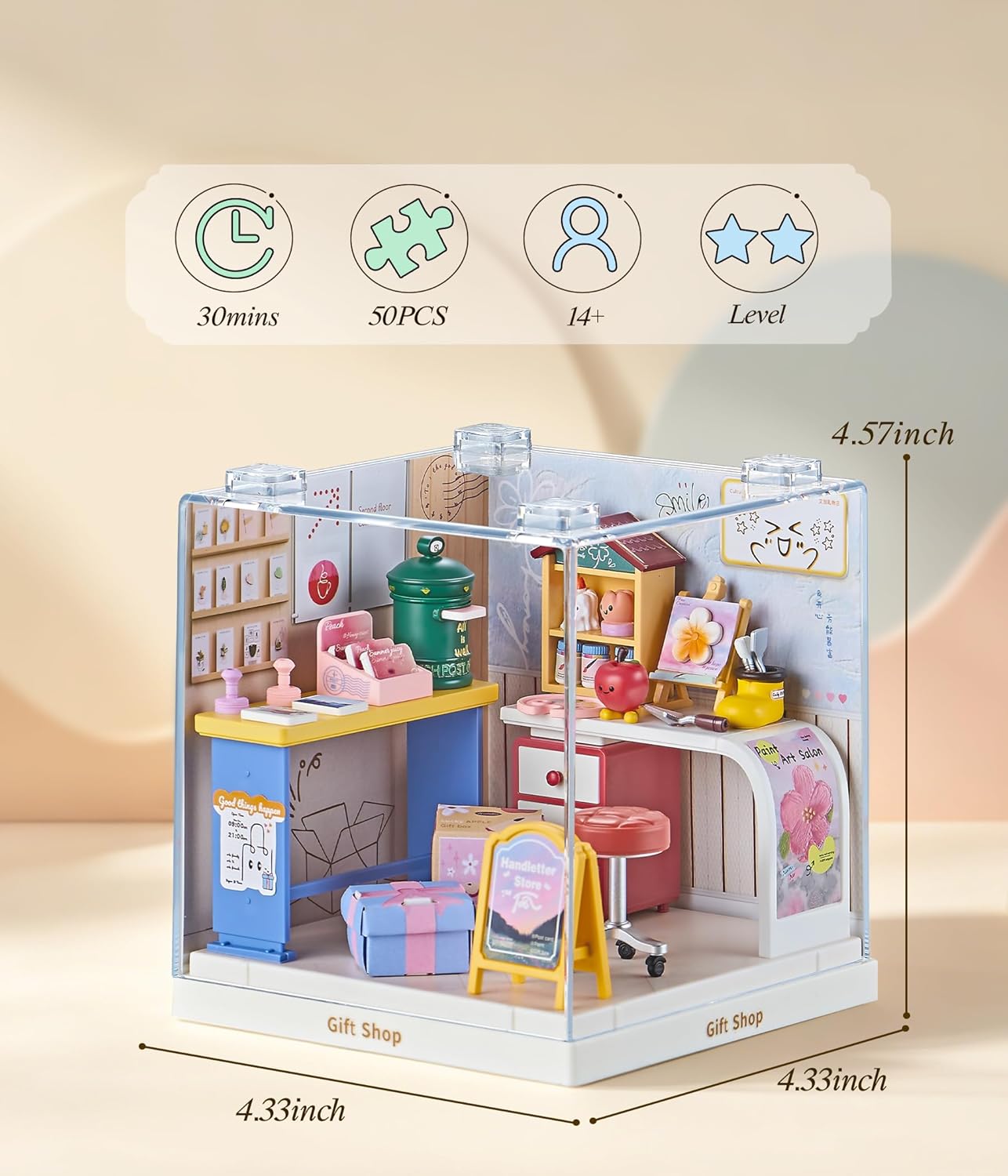 fairy-care-fc-dbs8037-dreamy-bay-scene-maison-miniature image 4