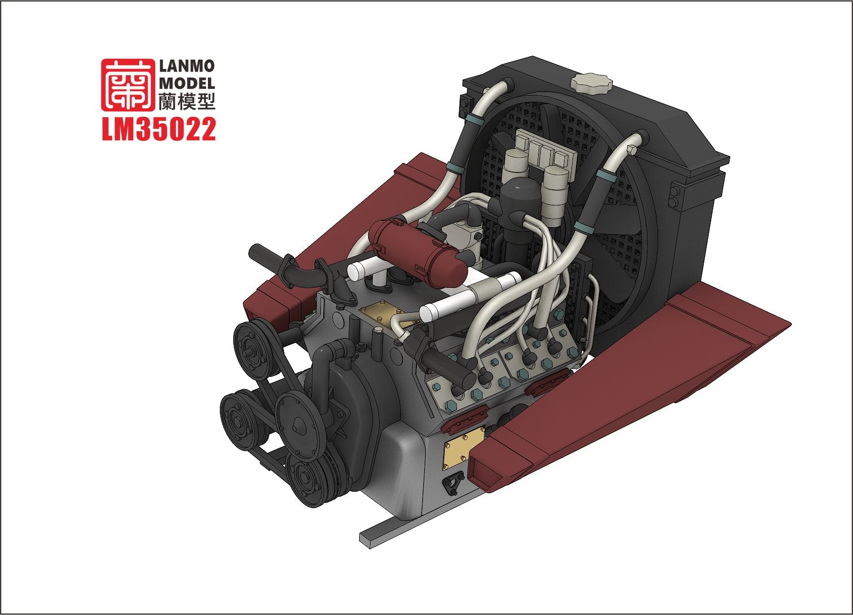 lanmo-model-lm35022-sd-kfz-221-compartiment-moteur-kit-1-35 image 2