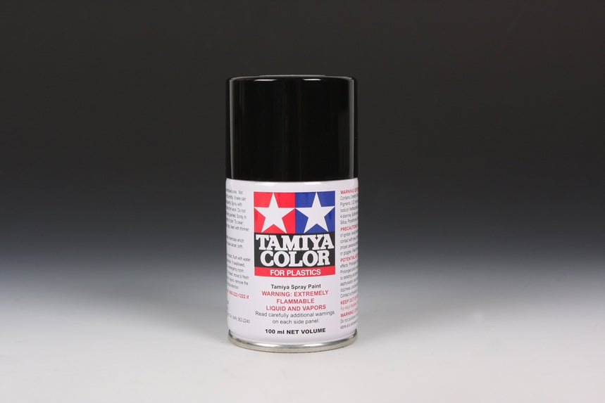 tamiya-ts6-matt-black-100ml-bombe-peinture-laque-noire image 1