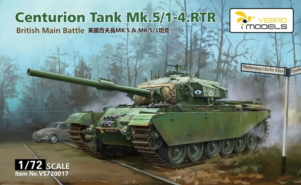 vespid-vs720017-centurion-mk-5-maquette-char-1-72-m-tal image 1