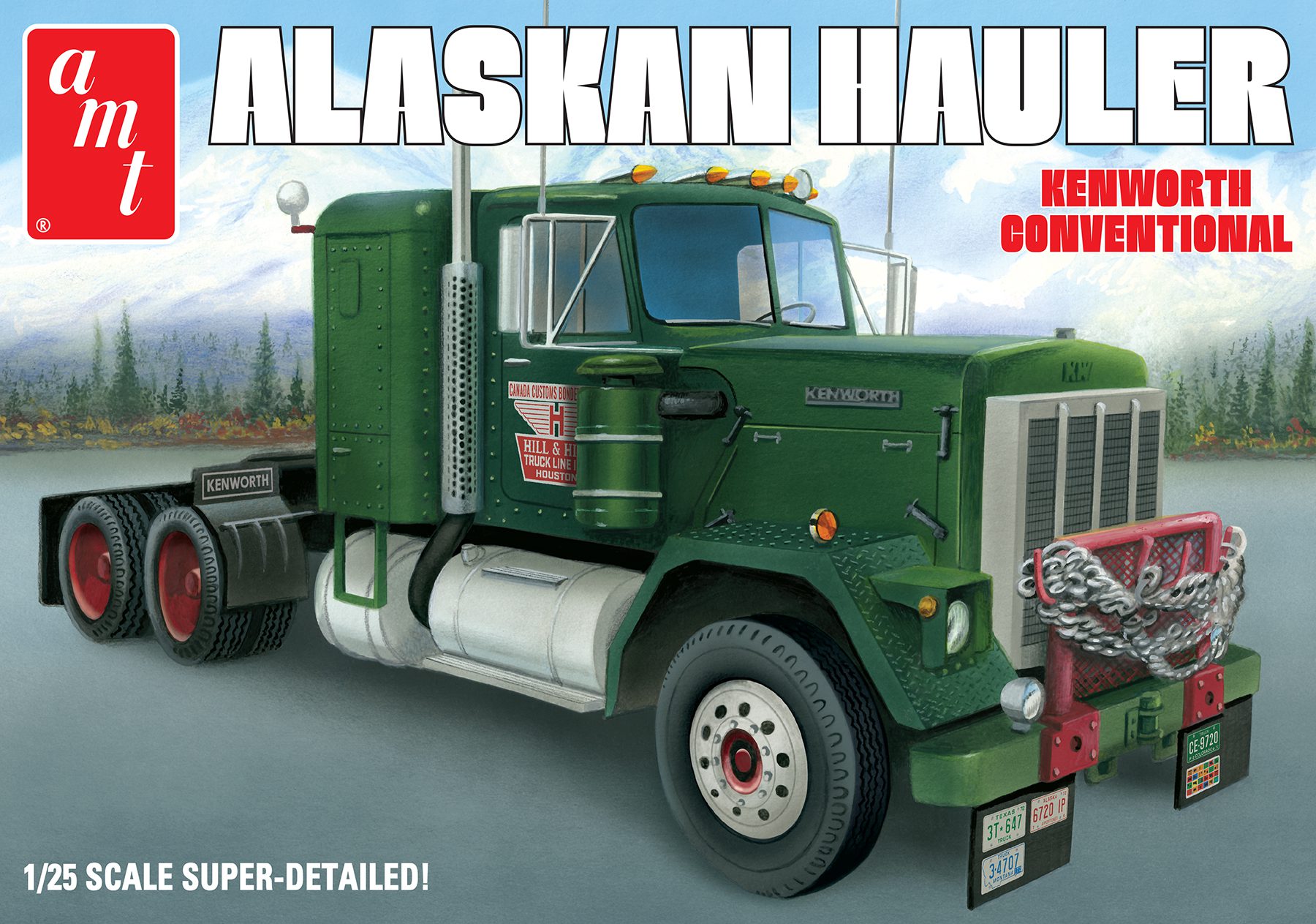 amt-alaskan-hauler-kenworth-maquette-camion-1-25 image 1