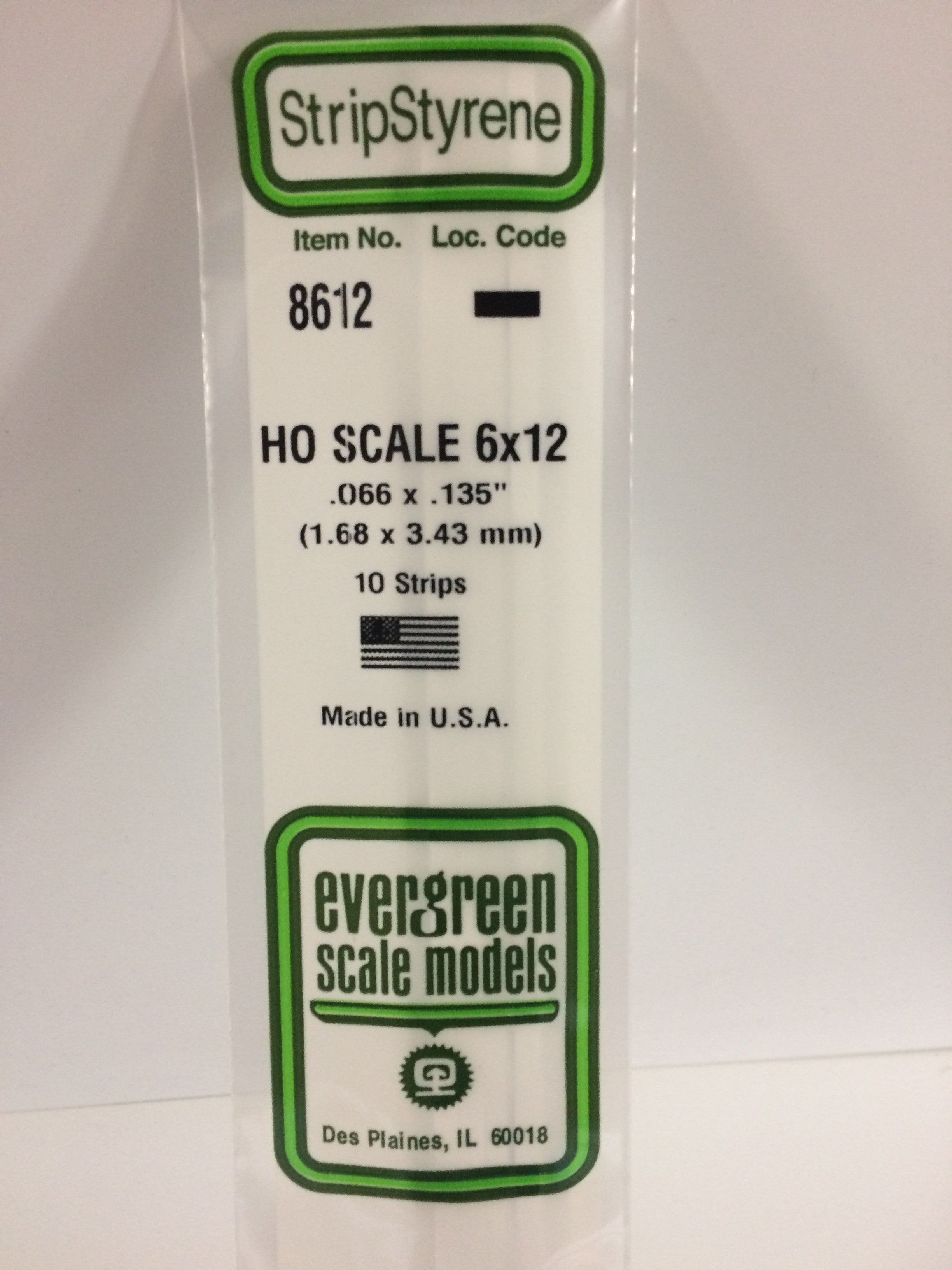 evergreen-strips-8612-baguette-ho-6x12-blanche-10-pi-ces image 1