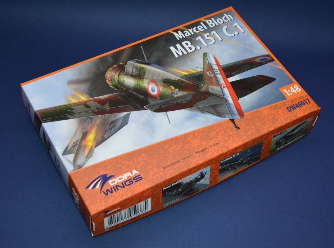 dora-wings-bloch-mb-151c-1-maquette-avion-1-48-arm-e-de-l-air image 2