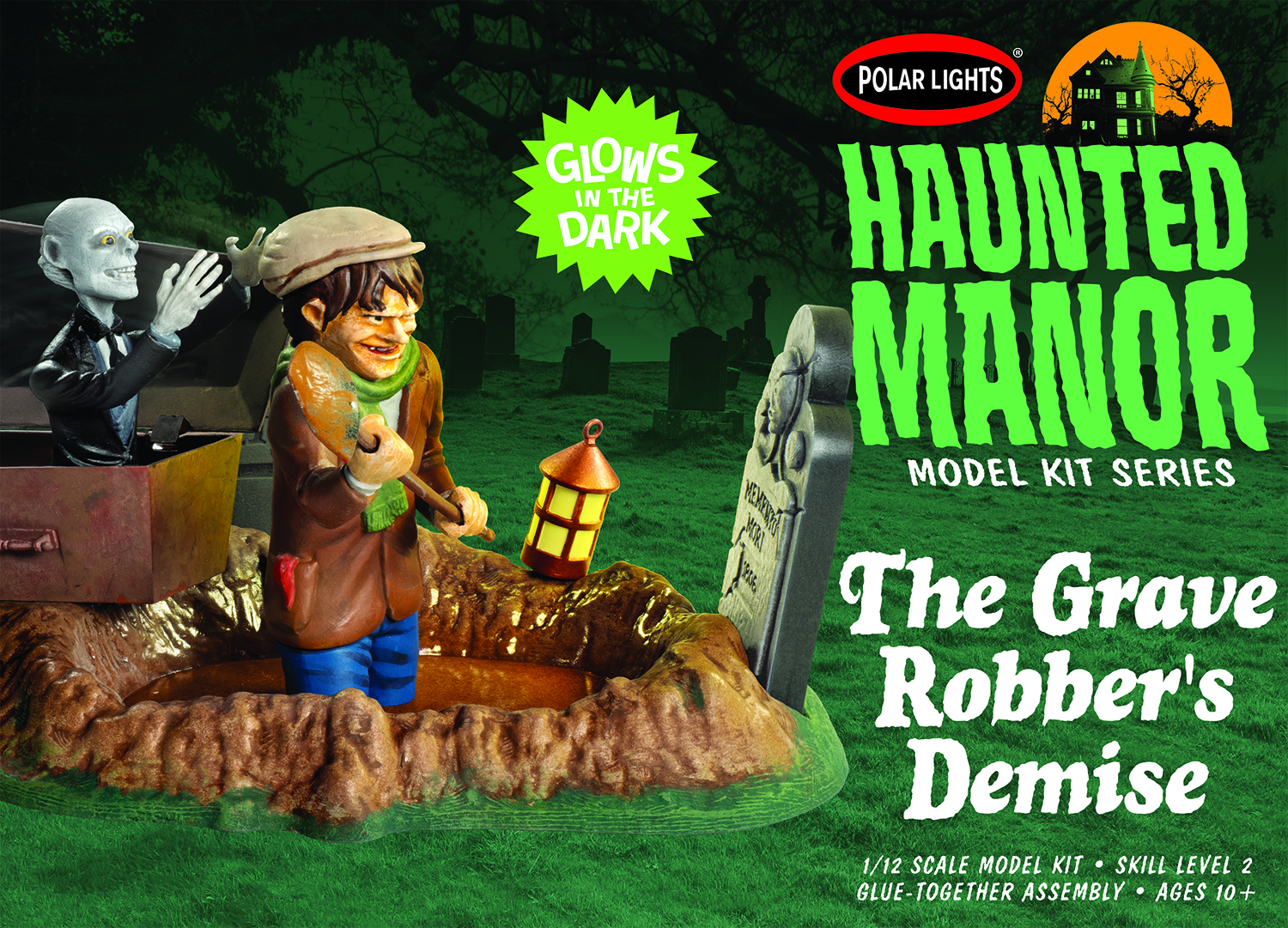 polar-lights-haunted-manor-grave-robber-maquette-1-12-phospho image 1