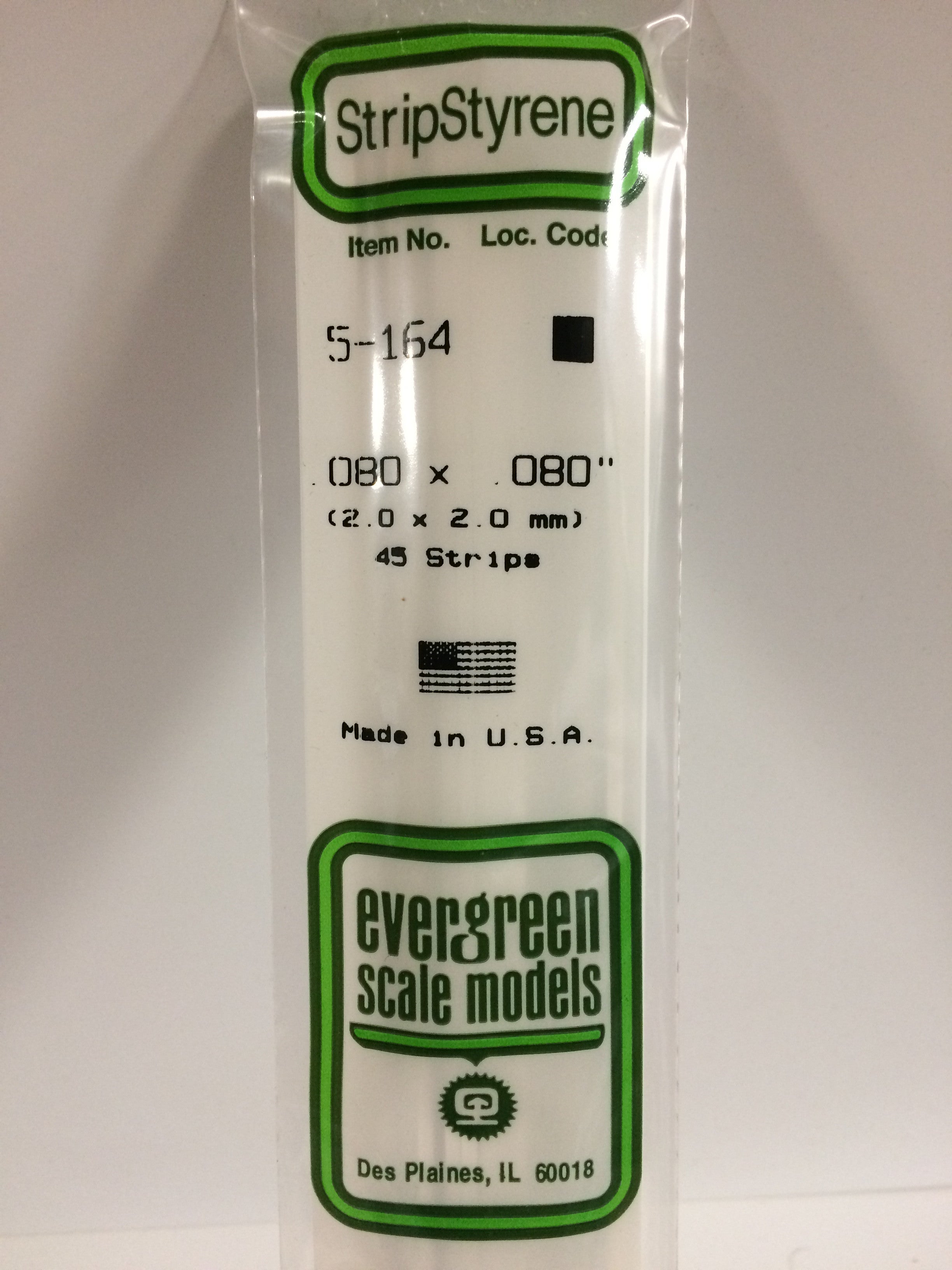 evergreen-strips-164-baguette-polystyr-ne-blanche-2-0-mm-9-pcs image 2
