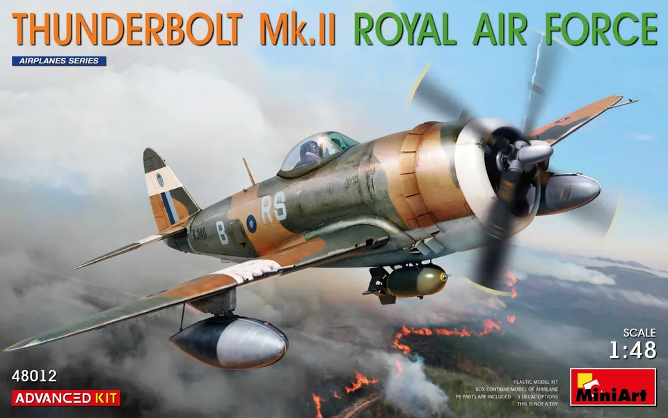 miniart-48012-p-47-thunderbolt-maquette-avion-1-48-raf image 1