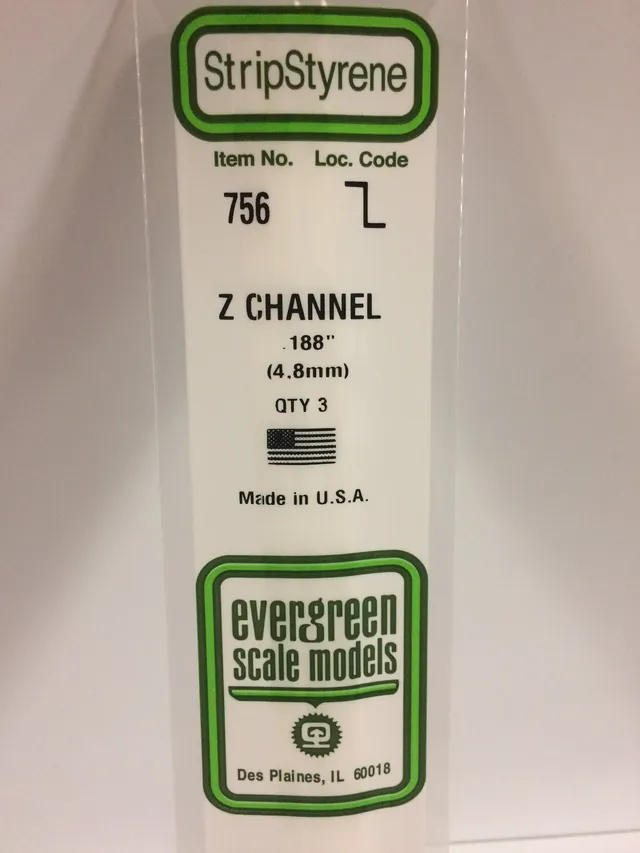 evergreen-shapes-756-profil-z-blanc-4-8-mm-lot-3 image 1