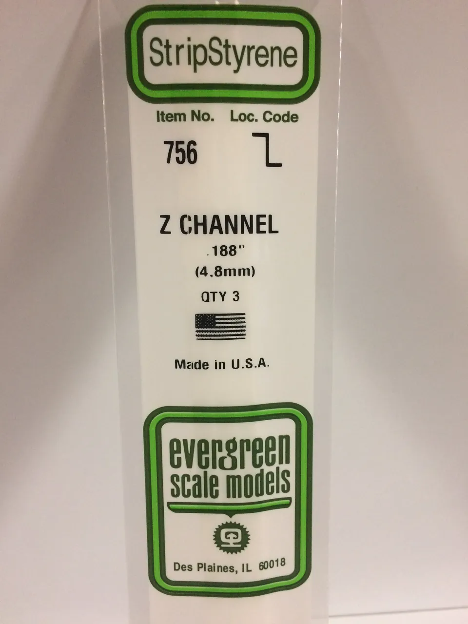 evergreen-shapes-756-profil-z-blanc-4-8-mm-lot-3 image 1
