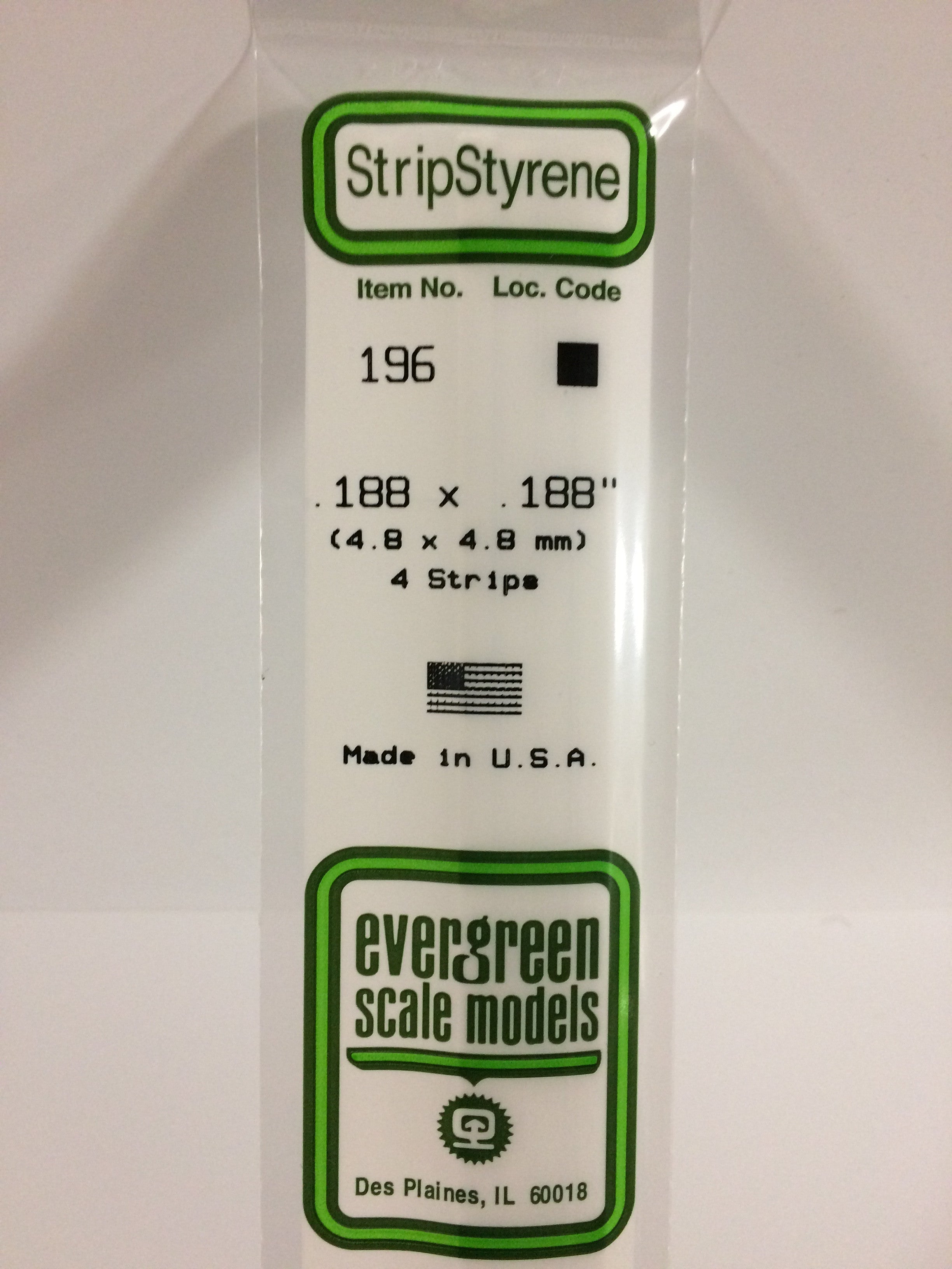 evergreen-strips-196-baguette-polystyr-ne-blanc-4-8-mm-4-pi-ces image 1