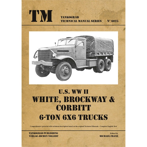 tankograd-6025-white-brockway-corbitt-livre-camion-6x6 image 1