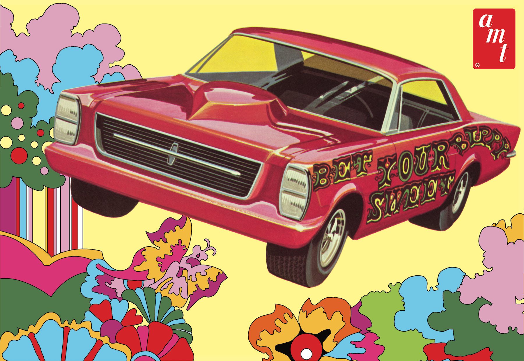 amt-1966-ford-galaxie-sweet-bippy-maquette-voiture-1-25-4-en-1 image 1