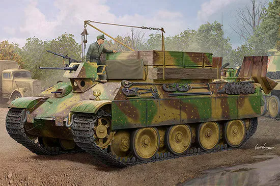 hobby-boss-84554-bergepanther-ausf-g-maquette-char-1-35 image 1