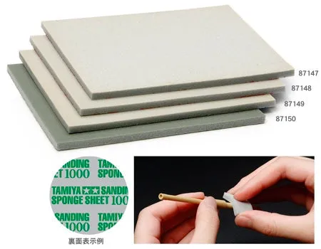 tamiya-87147-sanding-sponge-sheet-400-ponge-abrasive-114mm image 1