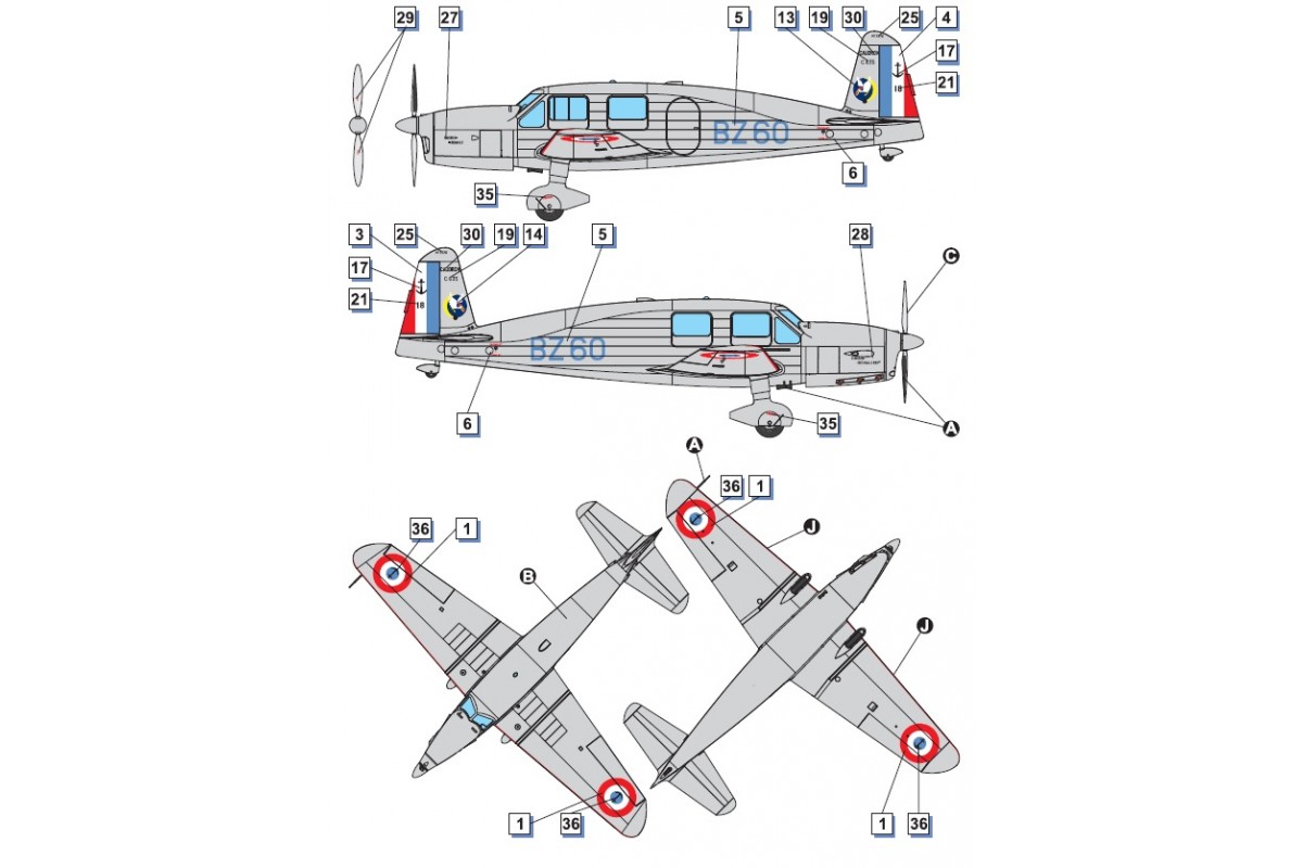 dora-wings-caudron-c-635-simoun-kit-1-48-liaison image 5