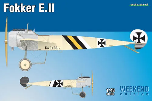 eduard-fokker-e-ii-8451-maquette-avion-1-48-weekend image 1