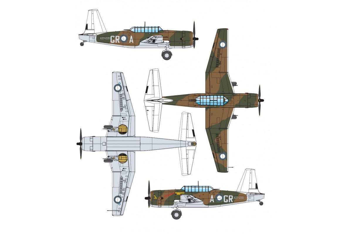 dora-wings-vultee-vengeance-mk-ii-1-72-kit-bombardier-piqu image 8