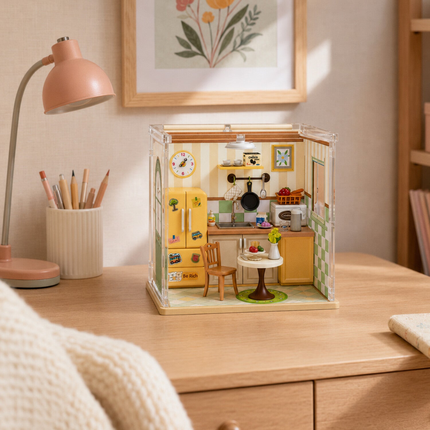 aierbaoli-artisan-space-kitchen-maison-miniature-cuisine-83-pcs image 5