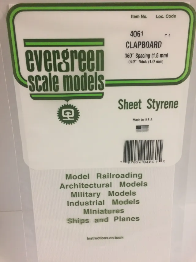 evergreen-siding-4061-plaque-clapboard-blanc-15x30-cm image 1