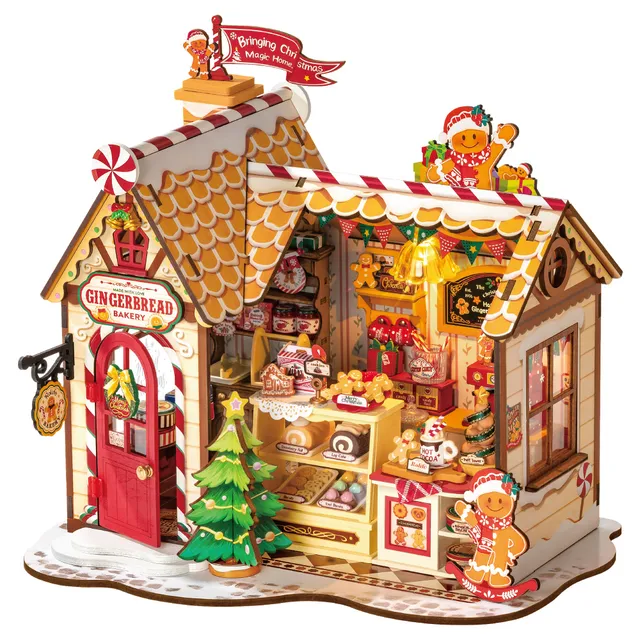 robotime-dg176-gingerbread-house-kit-bois-3d-no-l image 1