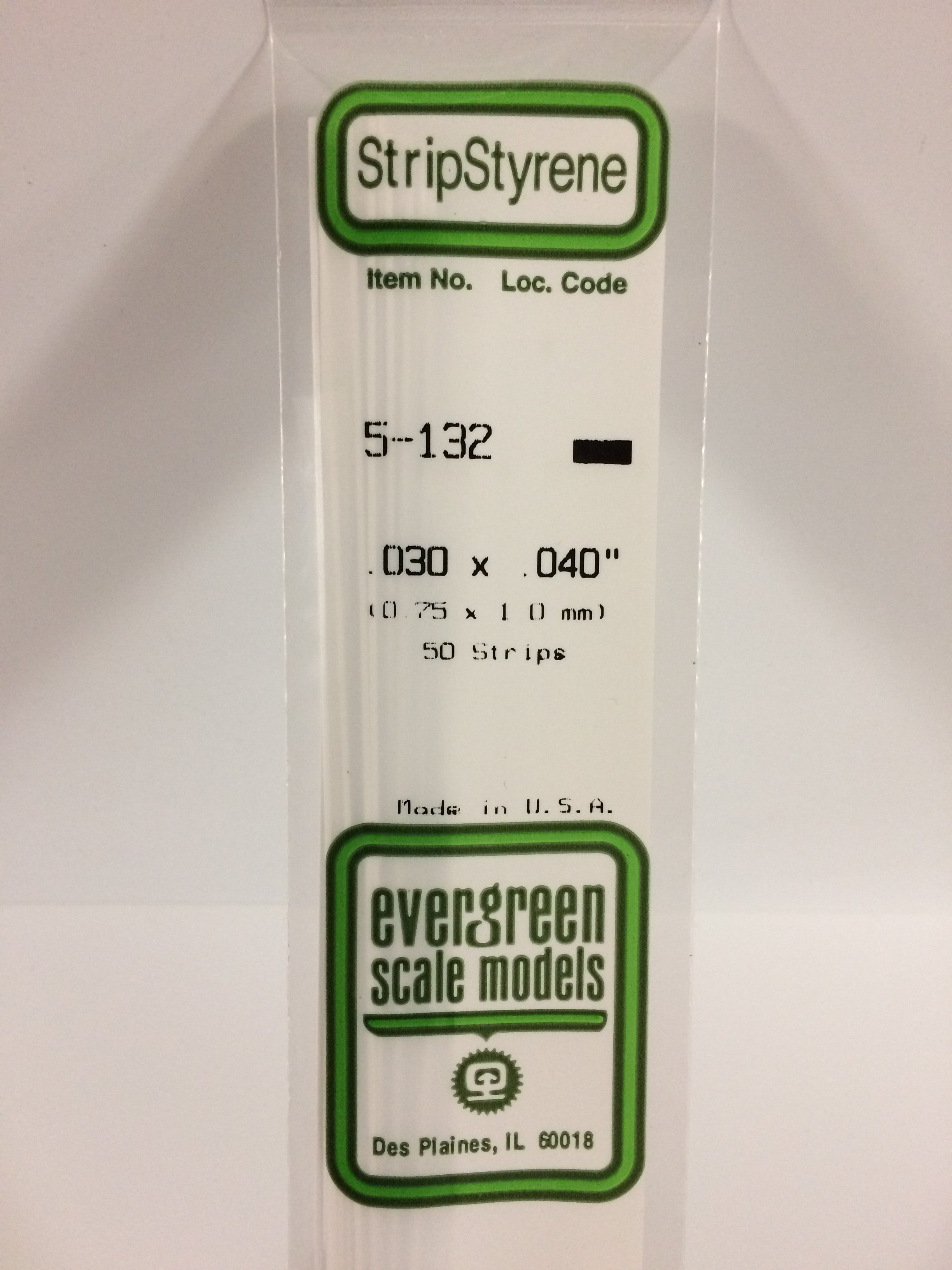 evergreen-strips-132-profil-plastique-blanc-0-75x1-0-mm-10-pi-ces image 2