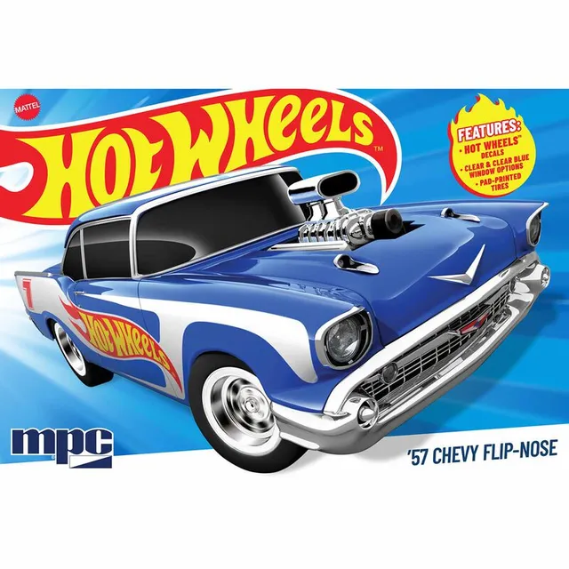 mpc-1031-chevy-sedan-1957-flip-nose-maquette-1-25 image 1