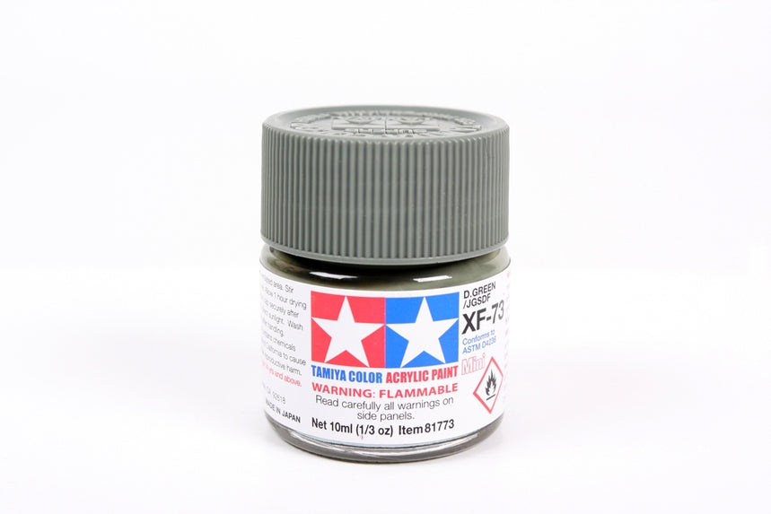 tamiya-xf73-vert-jgsdf-peinture-maquette-acrylique-10ml-mate image 1