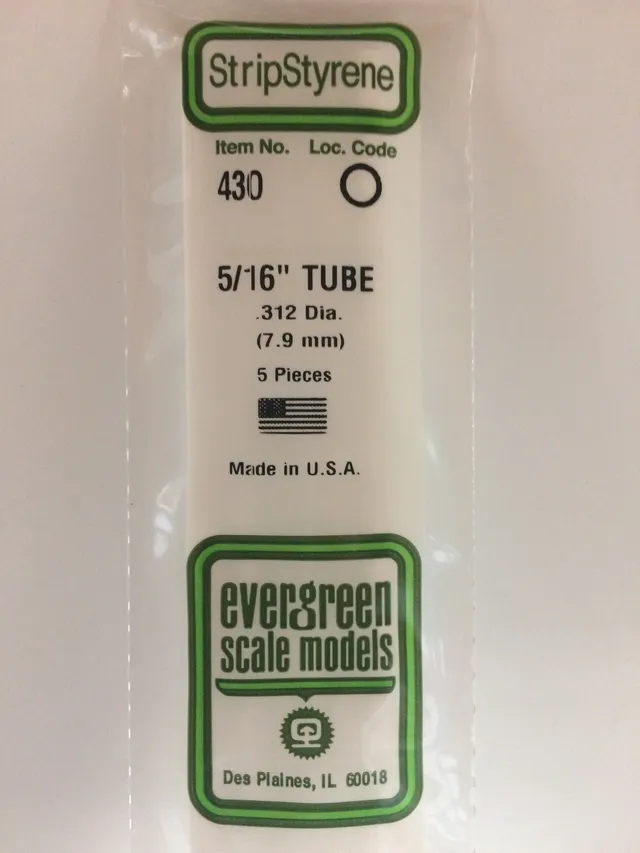 evergreen-rod-430-tube-rond-polystyr-ne-blanc-7-9-mm-5-pcs image 1