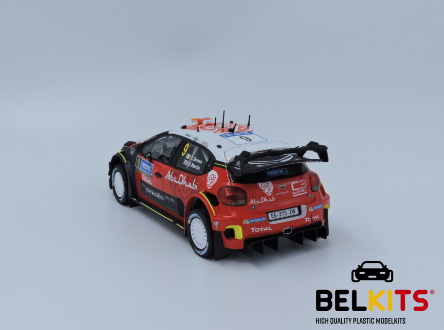 belkits-018-maquette-citroen-c3-wrc-1-24-finlande-2017 image 3