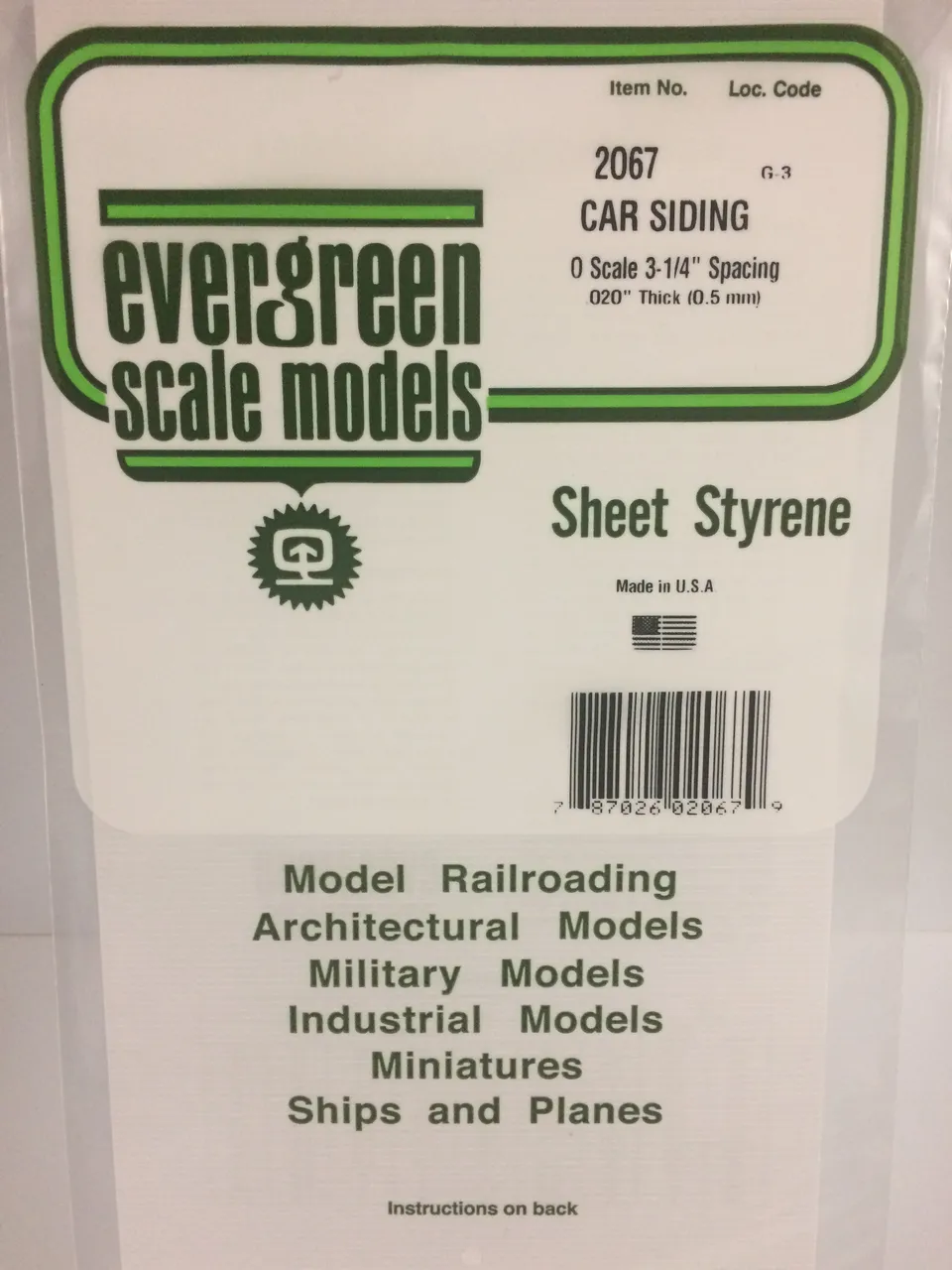 evergreen-siding-2067-plaque-rainur-e-wagon-chelle-o-15x30-cm image 1