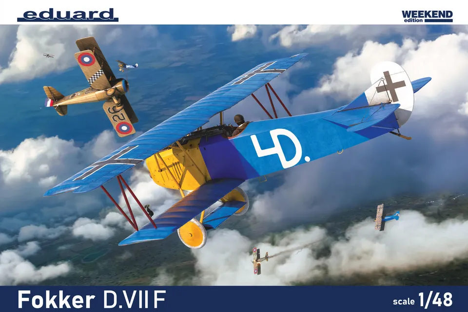 eduard-8483-fokker-d-viif-weekend-maquette-avion-1-48 image 1