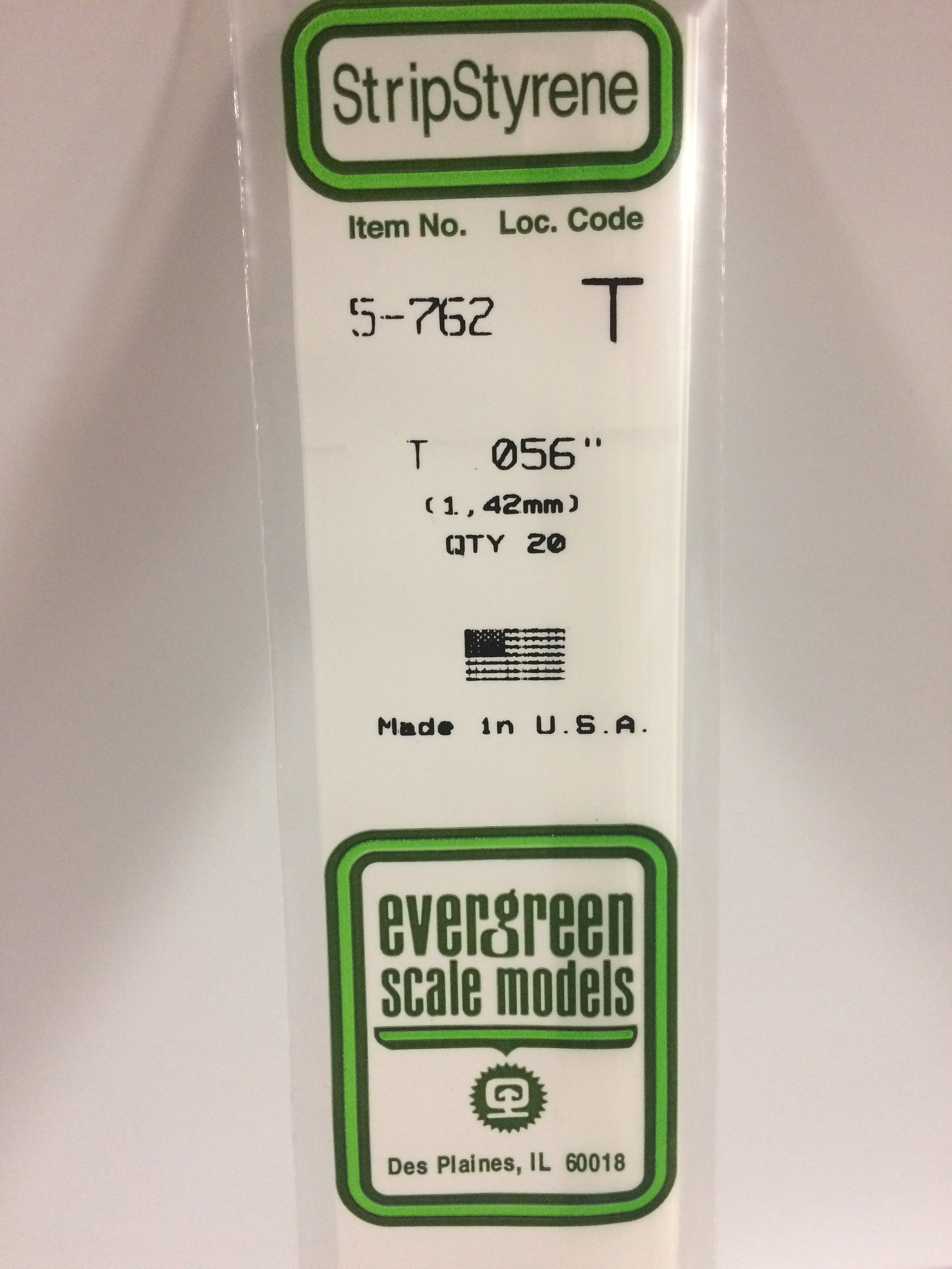 evergreen-shapes-762-profil-en-t-blanc-1-42-mm-4-pi-ces image 2