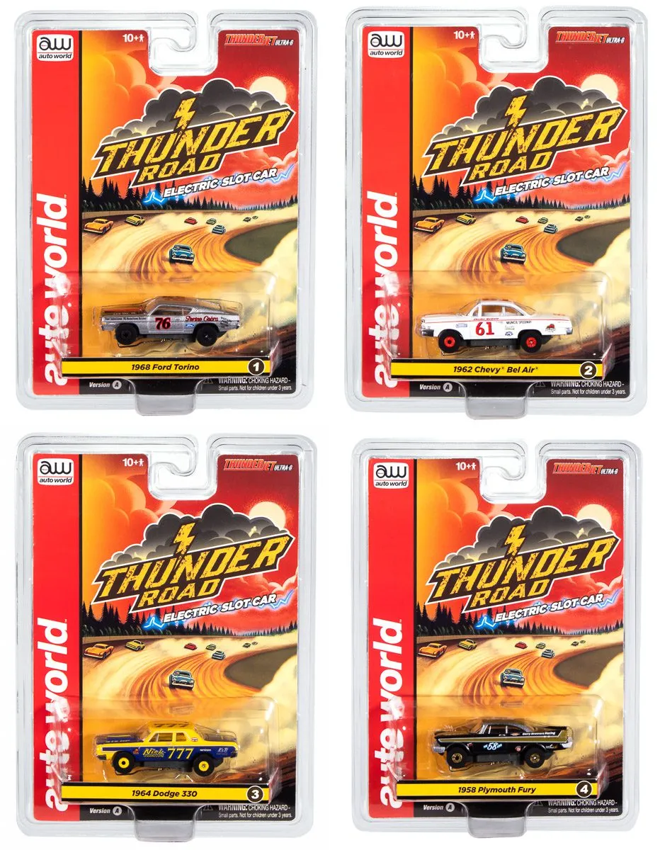 auto-world-thunderjet-thunder-road-voiture-slot-ho-version-a image 1