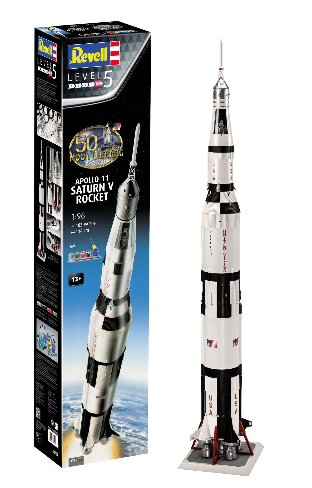 revell-3704-apollo-11-saturn-v-fus-e-1-96 image 1