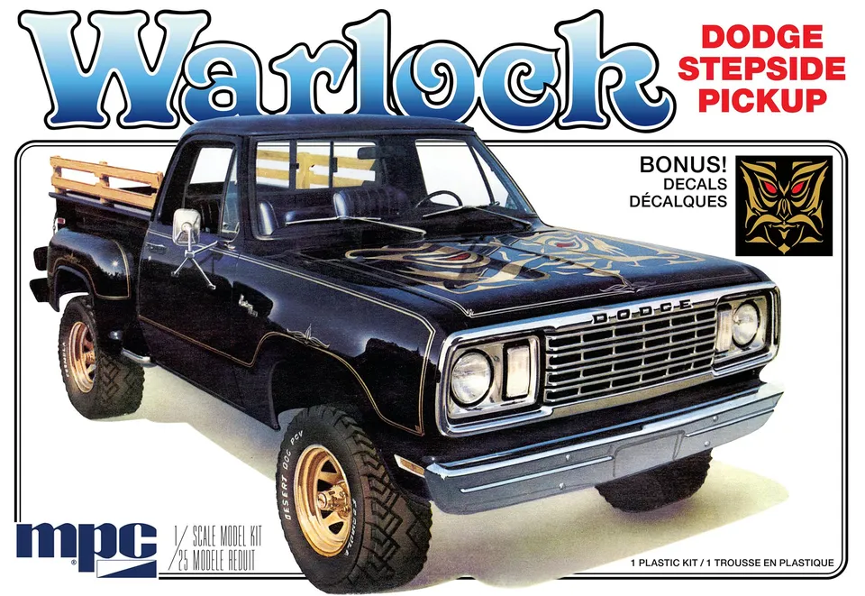 mpc-dodge-warlock-pickup-1977-maquette-pick-up-1-25-135-pi-ces image 1